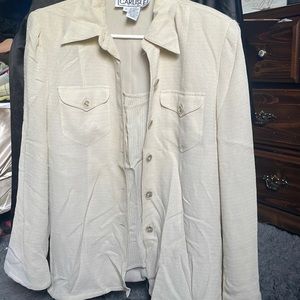 Matching Carlisle Blazer and tank top